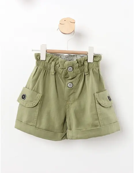 Pantaloni scurti de blug Lilitop verde