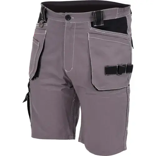 Pantaloni scurti de lucru Yato, Bumbac, Gri, 2XL