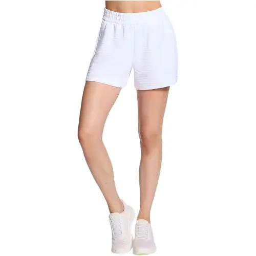 Pantaloni scurti femei Skechers GO WALK Everywhere 4 Inch Slip-in Short SH195-WHT
