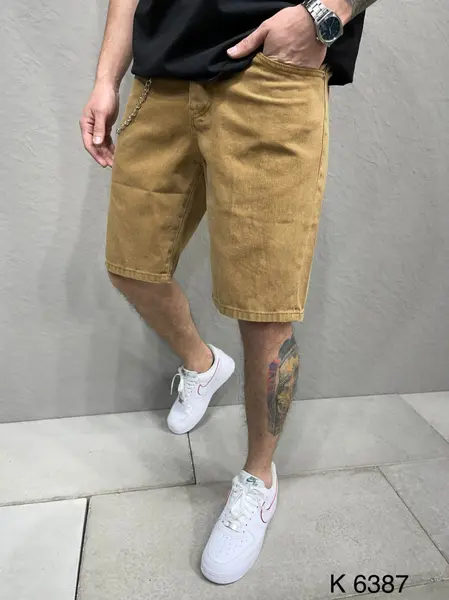 PANTALONI SCURTI MVP CLASIC BROWN PSAS114(6387) (MĂRIME: 29)