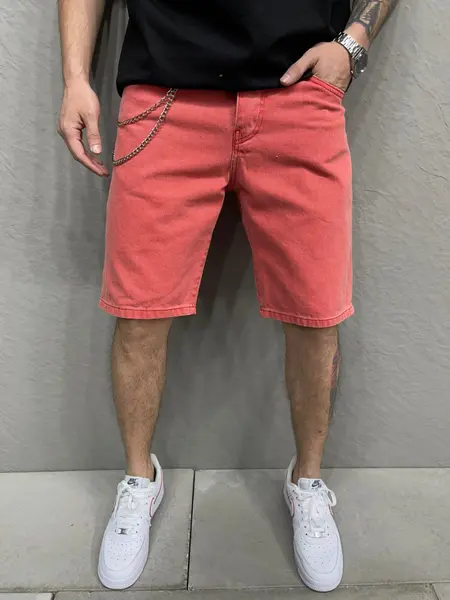 PANTALONI SCURTI MVP CLASIC RED PSAS116(6401) (MĂRIME: 31)
