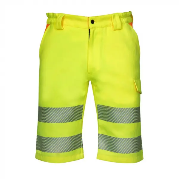 Pantaloni scurti reflectorizanti de lucru, galben, Ardon Signal 44, GALBEN FLUO