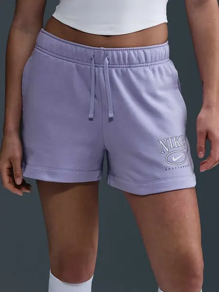 Pantaloni scurti W Nsw Club Flc Ft Mr 4 Gx Sht