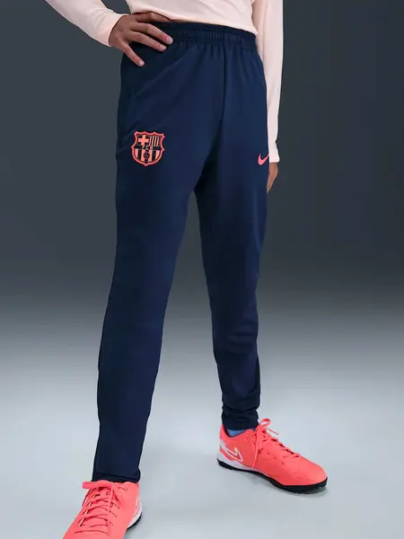 Pantaloni sport copii Fcb Y Nk Df Strk Kpz 3r