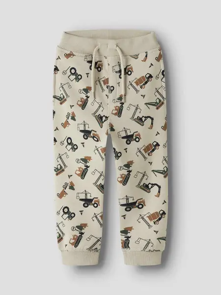 Pantaloni sport Nmmvimo Nreg Aop Swe Bru