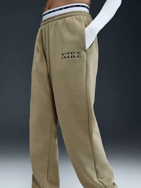 Pantaloni sport W Nsw Phnx Flc Hr Gls