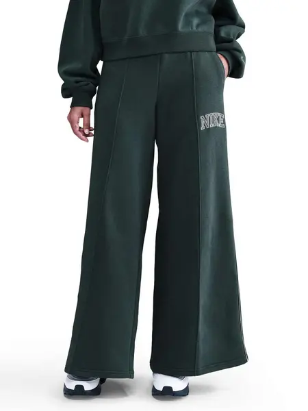 Pantaloni sport W Nsw Phnx Flc Logo Wide Leg
