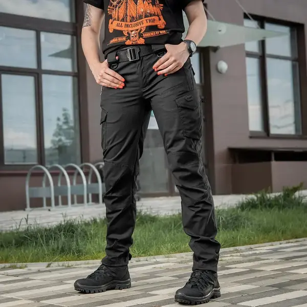 Pantaloni tactici damă AGGRESSOR Lady Flex M-TAC - Negru - 34/32