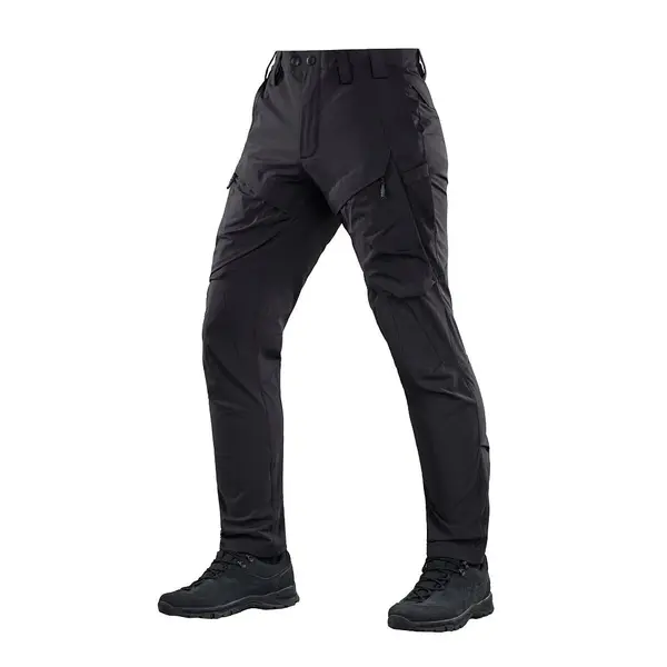 Pantaloni Tactici Vara M-TAC Rubicon Flex - NEGRU / 30/30