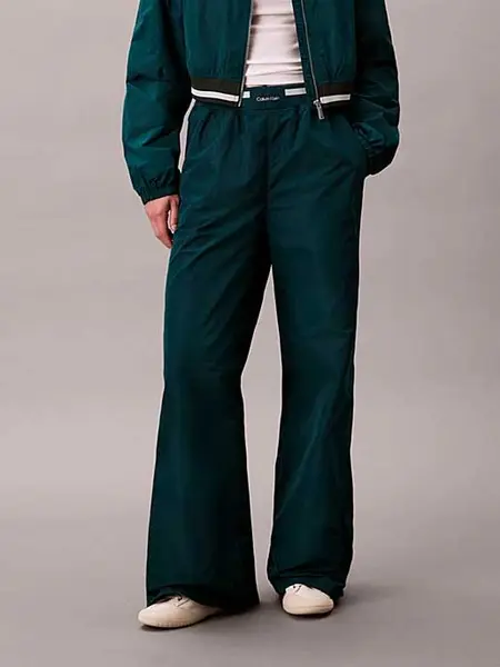 Pantaloni Taffeta Logo Wb Track