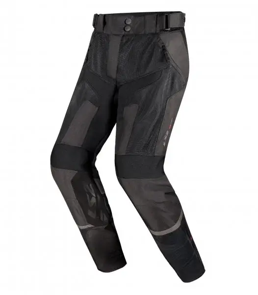 Pantaloni textil moto dame, LS2 Como Air, culoare negru gri, marime 3XL