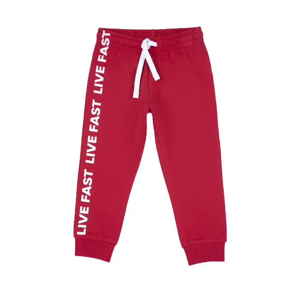 Pantaloni trening copii Chicco, rosu, 08709-64CLT