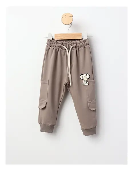 Pantaloni trening D-ENIM crem