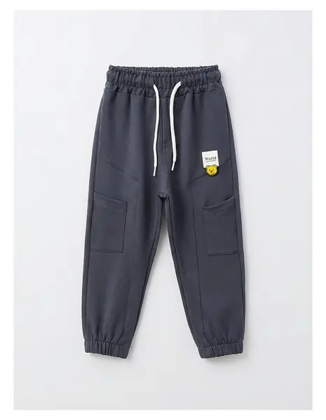 Pantaloni trening WORLD albastru