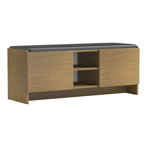 Pantofar cu banca Zulla, 110x37x43 cm