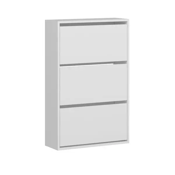Pantofar LUPA 3, suspendat, alb, 70x25x109 cm