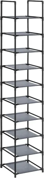 Pantofar modular Gri Songmics 33x33x173 cm