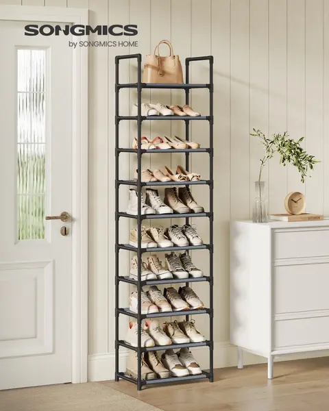 Pantofar modular Songmics Gri 45x28x173 cm