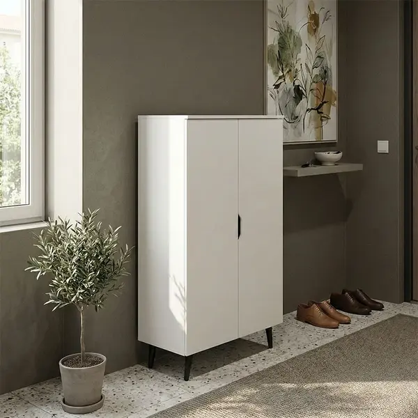 Pantofar, Oufelia, Alb, 32.5x60x134.5 cm