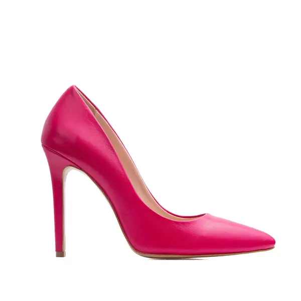 Pantofi Alice Stiletto Piele Naturala, Fucsia - 42 / 9.5 cm