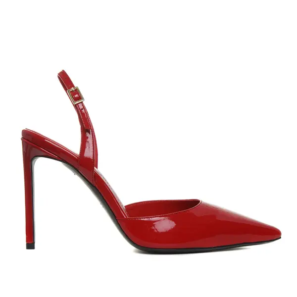 Pantofi Ami Piele Lacuita, Rosii - Premium Collection - 41 / 10 cm