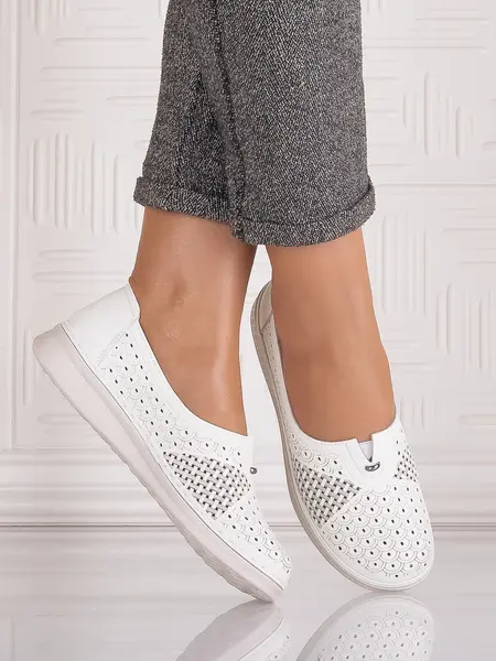 Pantofi casual Albi dama din Piele Ecologica Amosa