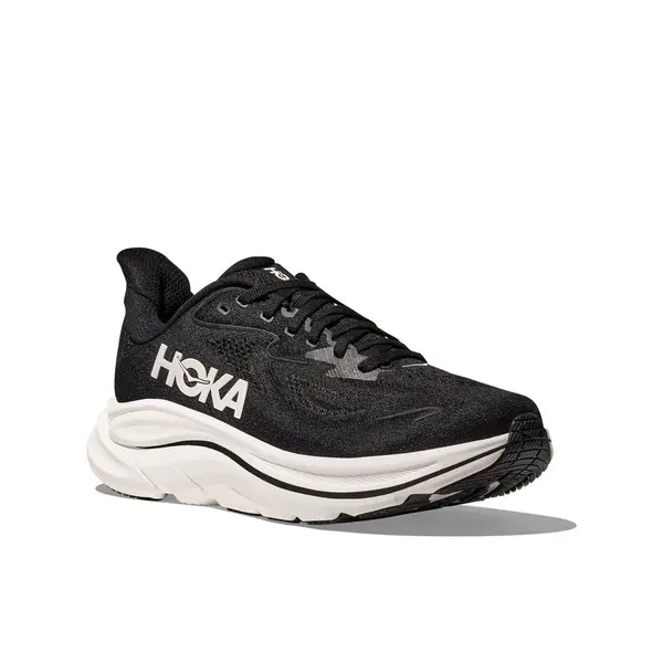Pantofi de alergare barbati HOKA Clifton 10 Wide Negru - Black/White