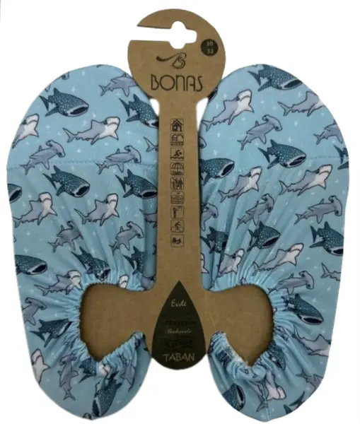Pantofi de apă pentru copii 2 în 1 Bonas - Sea World, 24-26, 16.5 cm