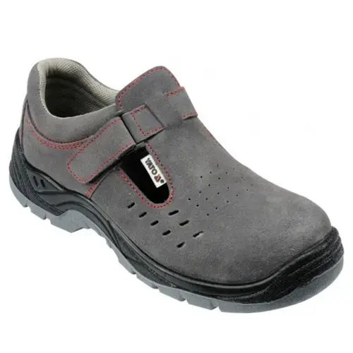 Pantofi de lucru de vara, gri, Yato marimea 47