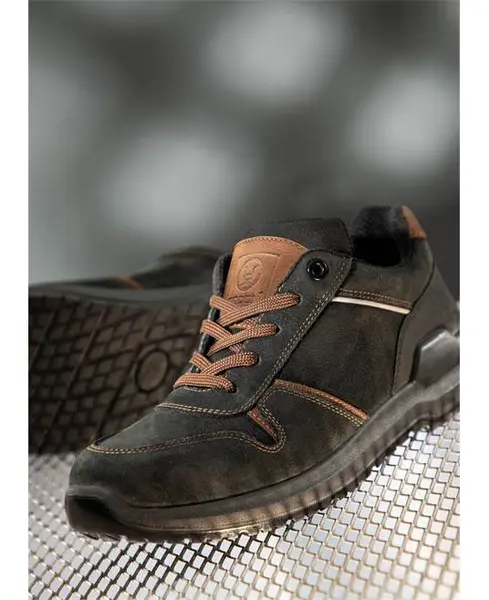 Pantofi de protectie S3 cu bombeu metalic si lamela, Ardon MASTERLOW, culoarea negru 39, NEGRU-MARO