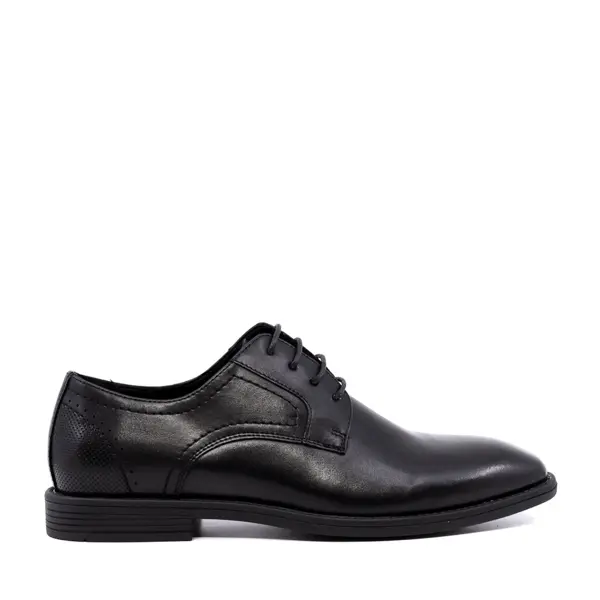 Pantofi derby bărbați Thezeus negri din piele 2349BP24103N