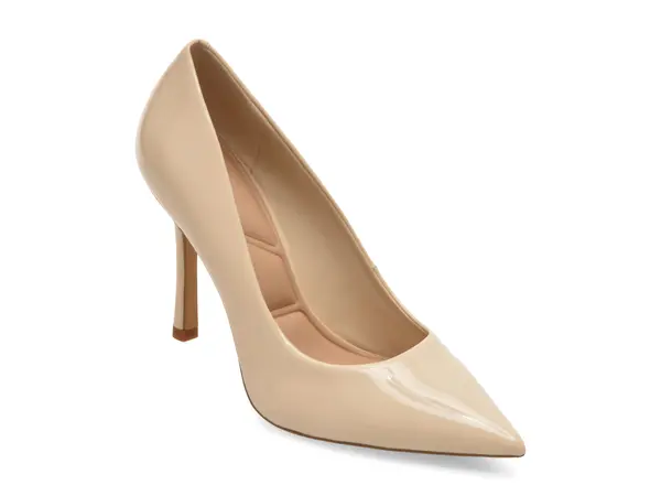 Pantofi eleganti ALDO bej, STESSY 3.0, din piele ecologica lacuita