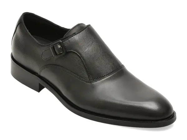 Pantofi eleganti ALDO negri, BEJAMIN 004, din piele naturala
