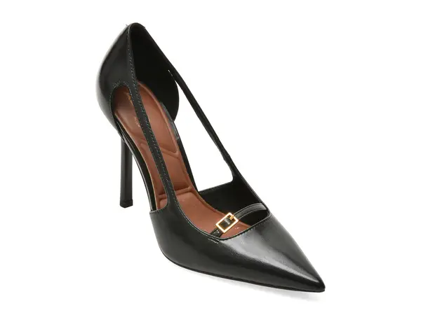 Pantofi eleganti ALDO negri, HERBEY 001, din piele ecologica