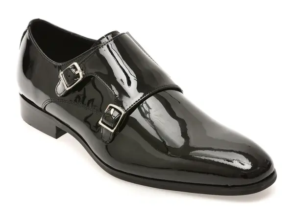 Pantofi eleganti ALDO negri, RICARDO 001, din piele naturala lacuita