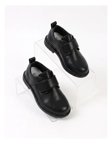 Pantofi eleganti baieti Apawwa negru