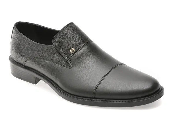 Pantofi eleganti BITE THE BULLET negri, BRL820, din piele naturala