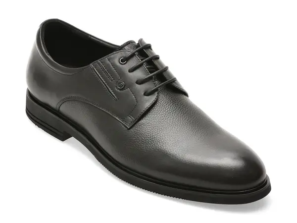 Pantofi eleganti EPICA negri, RT08A7, din piele naturala
