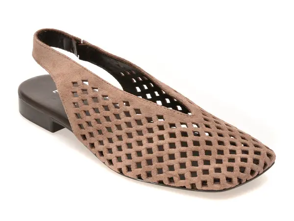 Pantofi EPICA gri, 4351224, din piele intoarsa