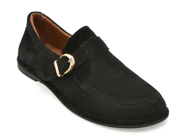 Pantofi EPICA negri, 2184038, din piele intoarsa