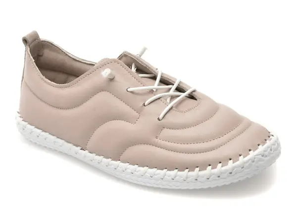 Pantofi GOLD DEER gri, 2201620, din piele naturala