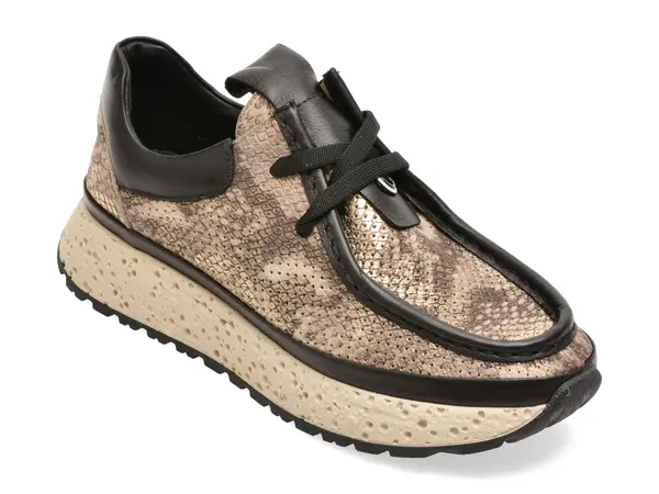 Pantofi GRYXX aurii, 2191550, din piele naturala