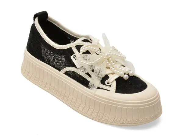 Pantofi GRYXX negri, 278, din material textil