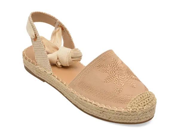 Pantofi PASS COLLECTION bej, 70429, din material textil