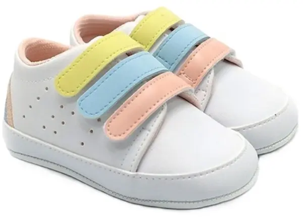 Pantofi pentru bebeluși Funny Baby - Rainbow, mărimea18, 8-12 luni, pantofi sport, albastru