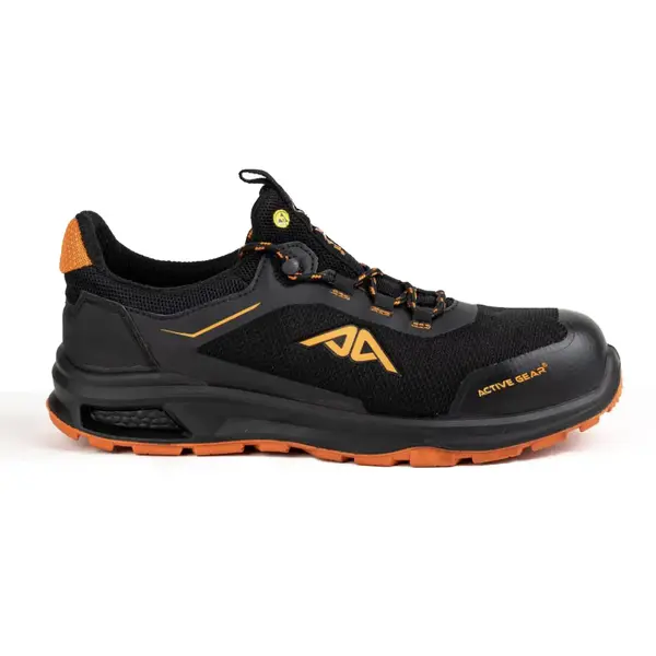 Pantofi protecție bombeu fibră sticlă S3L FO SR ESD Active Gear A-Fit Low portocaliu Pantofi protecție bombeu fibră sticlă S3L FO SR ESD Active Gear A-Fit Low portocaliu marime 41
