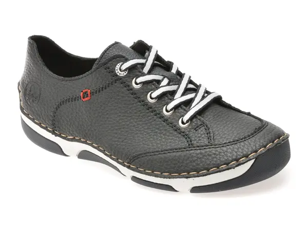 Pantofi RIEKER bleumarin, 55901, din piele naturala