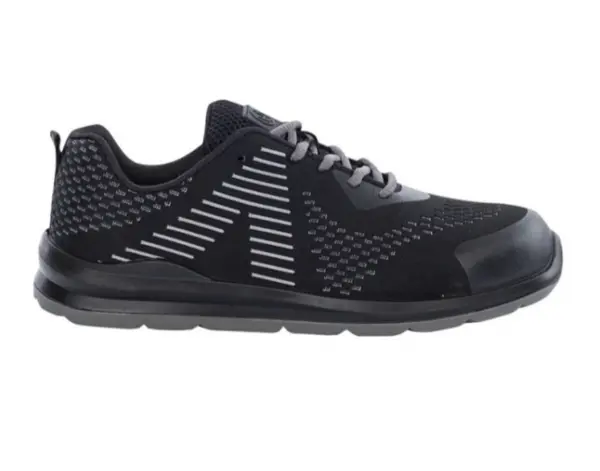 Pantofi S1P de protectie cu bombeu si lamela, Ardon FLYTEX S1P, culoarea negru 35, NEGRU