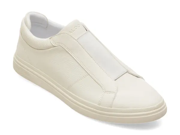 Pantofi sport ALDO albi, AROS 100, din piele ecologica