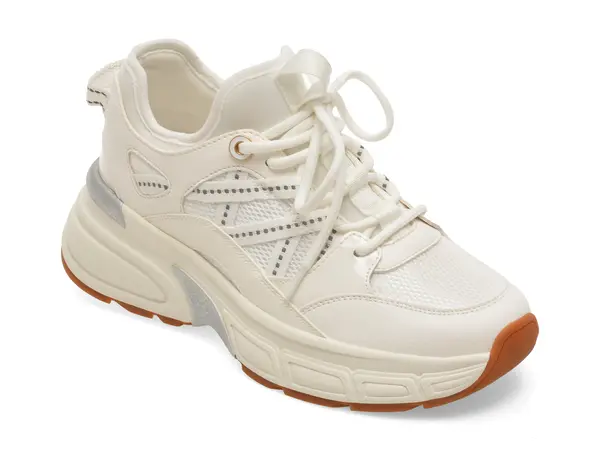 Pantofi sport ALDO albi, HADDEY 100, din piele ecologica